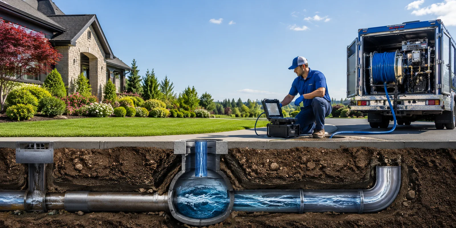 Drainage restoration information for Knox Dale, PA